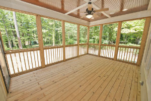 charlotte screened in porch ideas photo of recently completed job