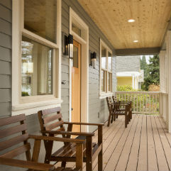 Outside shot of new room addition in Monroe